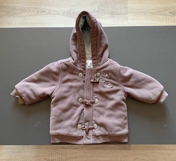 Gilet polaire marron garçon taille 6 mois