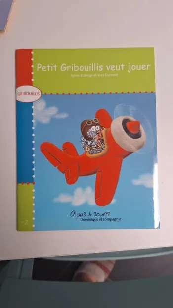 Livre pour enfant petit gribouillis veut jouer