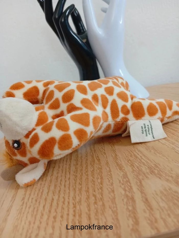 Petite peluche animal girafe nature planet - photo numéro 3