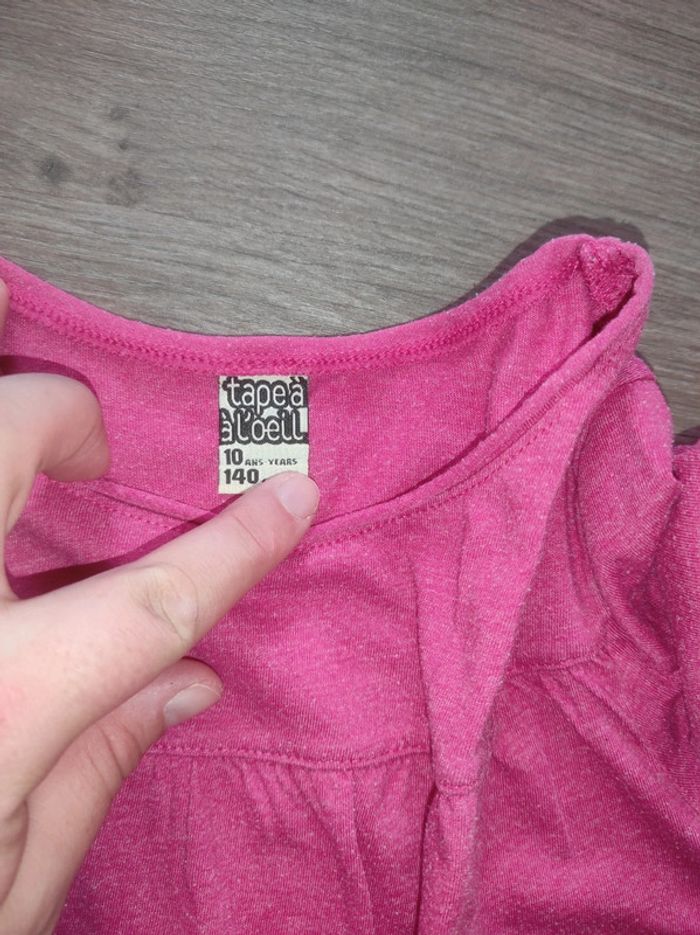 Tee-shirt manches longues fille 10 ans - photo numéro 3