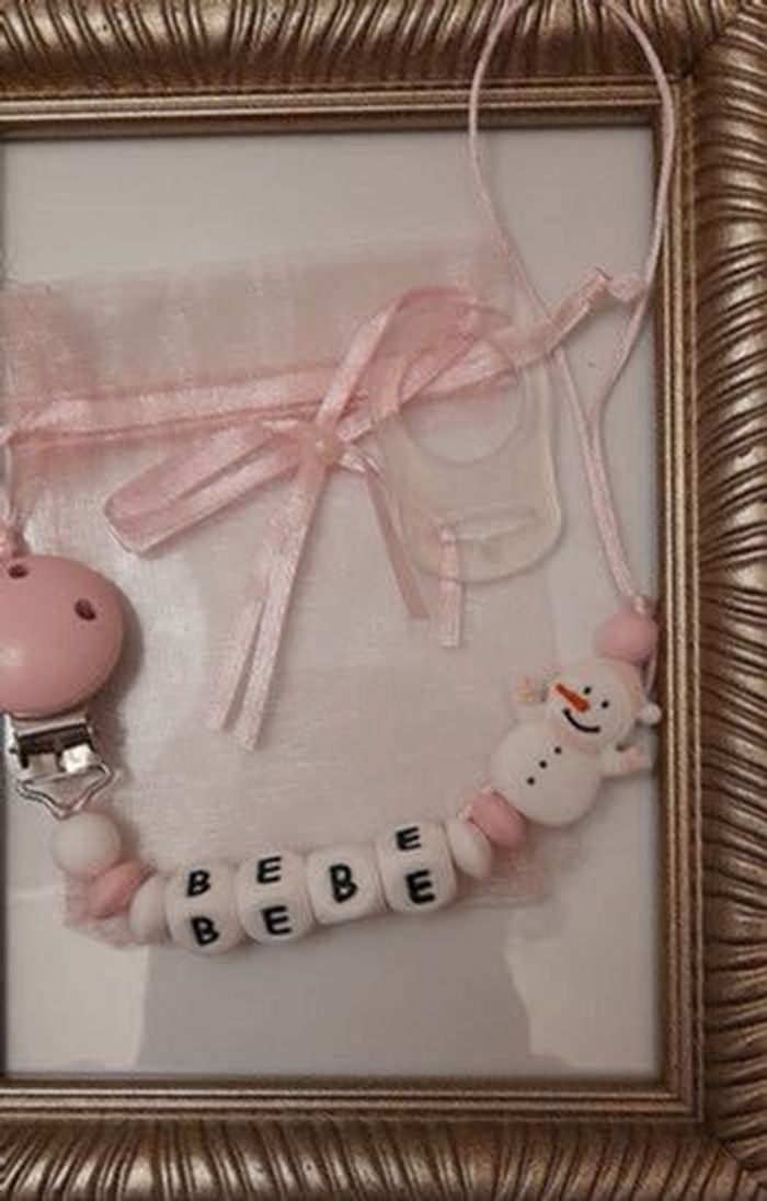 Attache tétine personnalisé - photo numéro 3