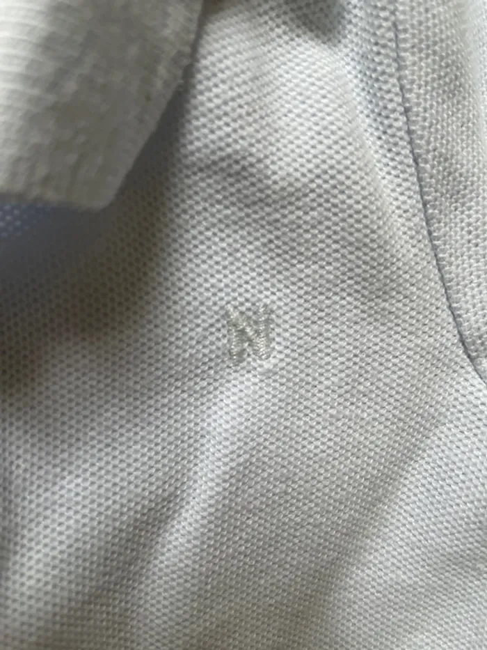Polo bleu ciel tissé - photo numéro 3