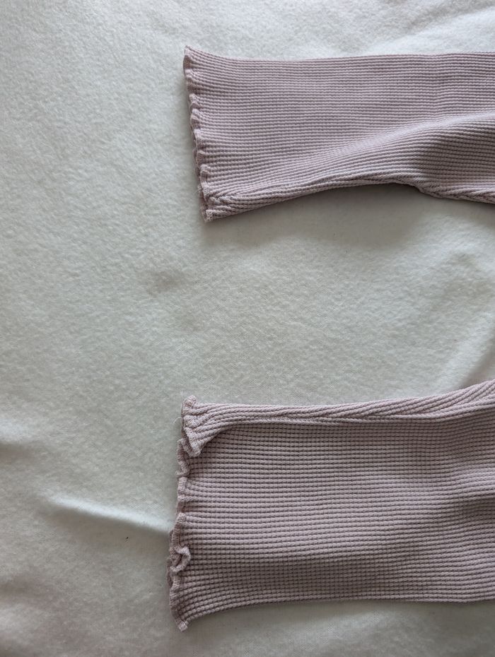 Legging waffle lilas - 98 - Zara - photo numéro 3