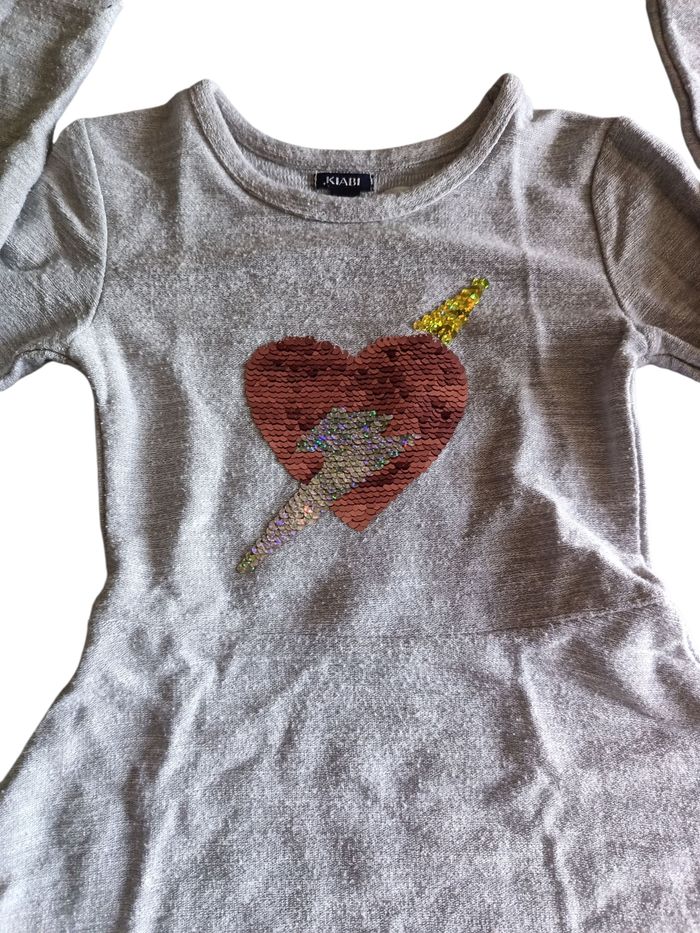 Robe 4 ans Kiabi a strass - photo numéro 2