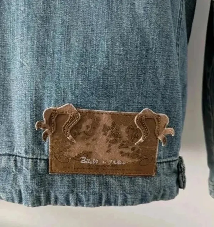 Veste en jean zippée - Bullrot - taille S - photo numéro 6
