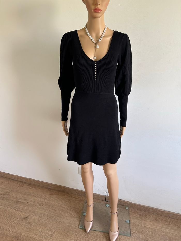 Robe pull noire neuve à manches longues Morgan taille S (valeur 70€) - photo numéro 3