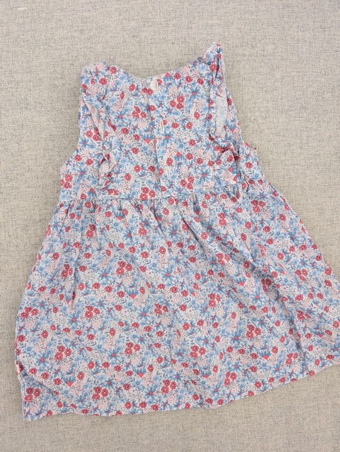 Robe fleurie bleue 12mois - photo numéro 8