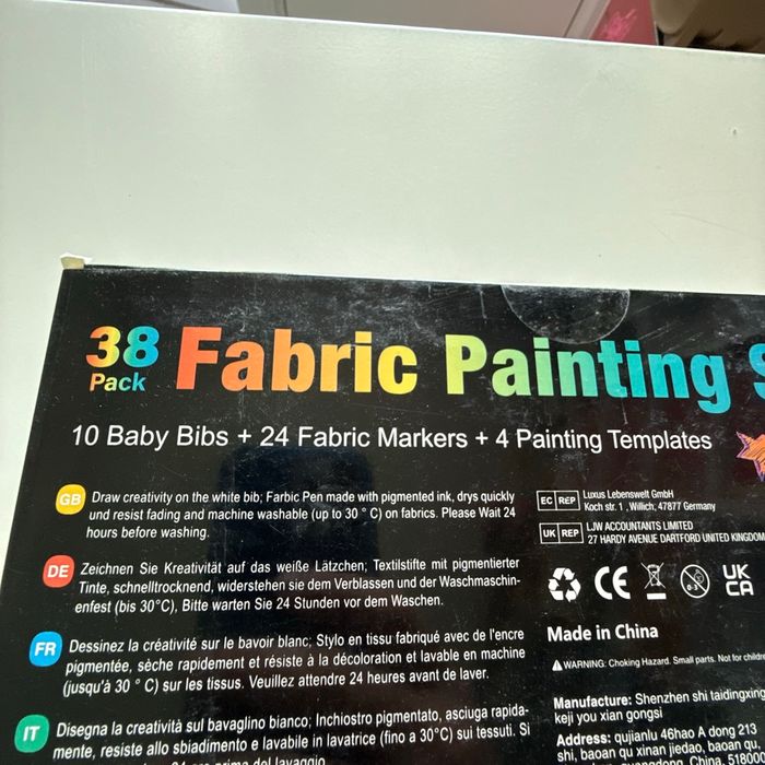 Ensemble de peinture sur tissu créatif - photo numéro 3