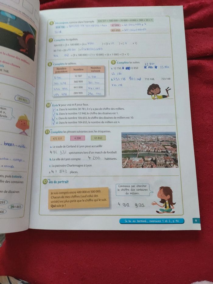 Cahier d'exercices maths CM2 - photo numéro 4