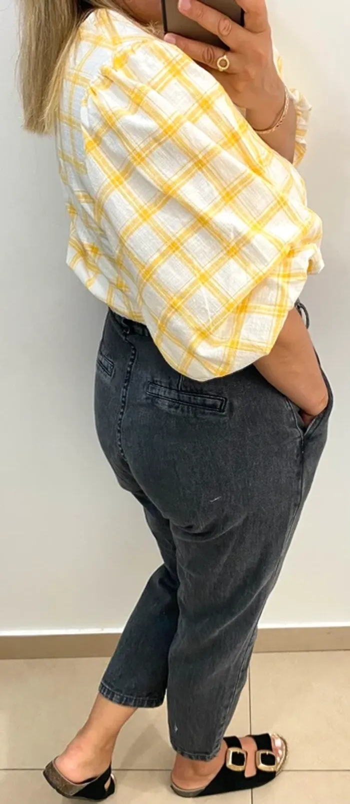 Blouse Courte Claudie Pierlot Imprimée - photo numéro 13