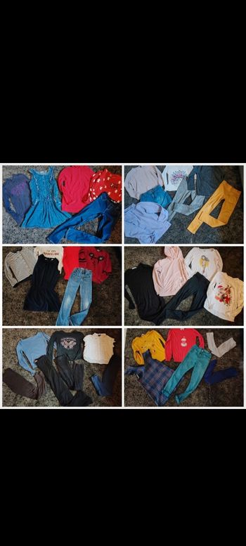 Gros lot vêtements fille 10 ans automne hiver