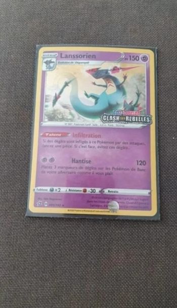 Carte Pokémon Lanssorien 