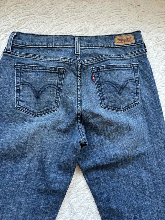 Jean levi’s 505 coupe straight leg droite bleu 00s y2k 2000s taille M/38 mi taille - rare - photo numéro 16