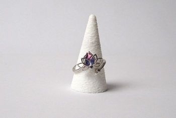 Bague neuve nénuphar ajustable FR 53-US 6,5 => FR 64-US 11