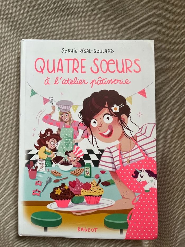 Quatre sœurs à l’atelier pâtisserie