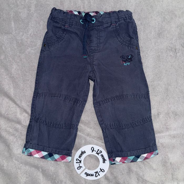 Lot 10 pantalons bébé fille 9 mois - photo numéro 3