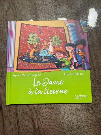 Livre McDo : la dame à la licorne