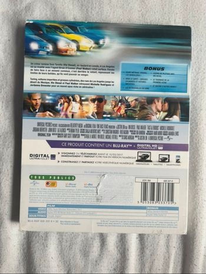 Fast and furious 4 Blu-ray - photo numéro 2