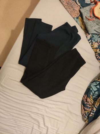 Lot de 2 leggings fourrés 12 ans
