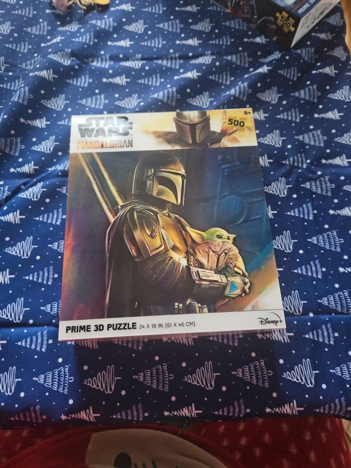 Puzzle 3D 500 pieces star wars mandalorian pas de vinted go d+