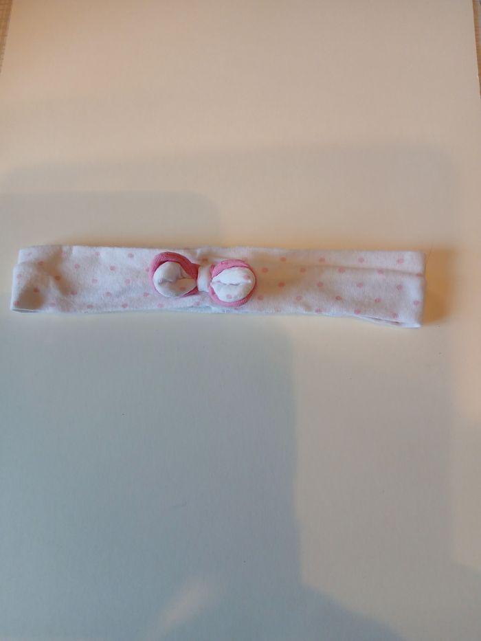 Bandeau à pois filles