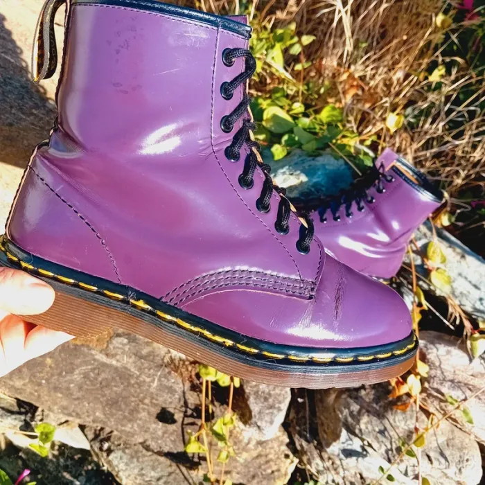 Dr. Martens made in England violet UK6 39 - photo numéro 5