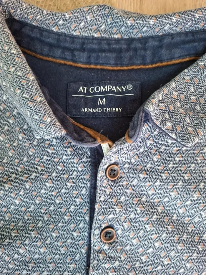 Lot de 3 polos homme AT Company Armand Thiery – Taille M – Imprimés tendance - photo numéro 8