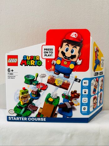 Lego Super Mario Pack de démarrage Les aventures de Mario + 6 ans 71360