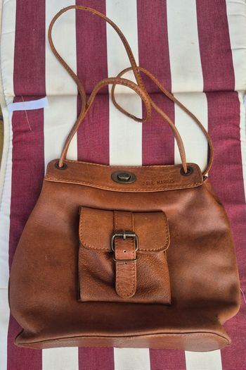 Sac paul Marius cuir noir