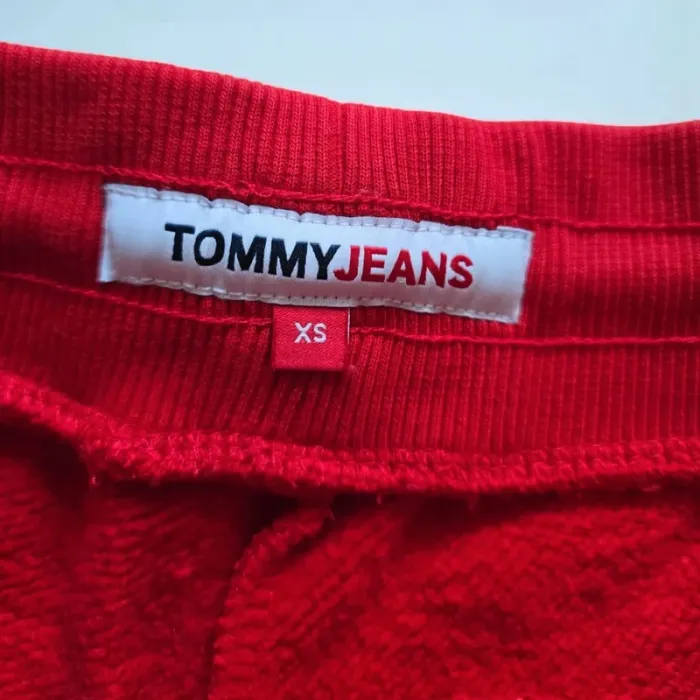 Short coton rouge Tommy - photo numéro 3