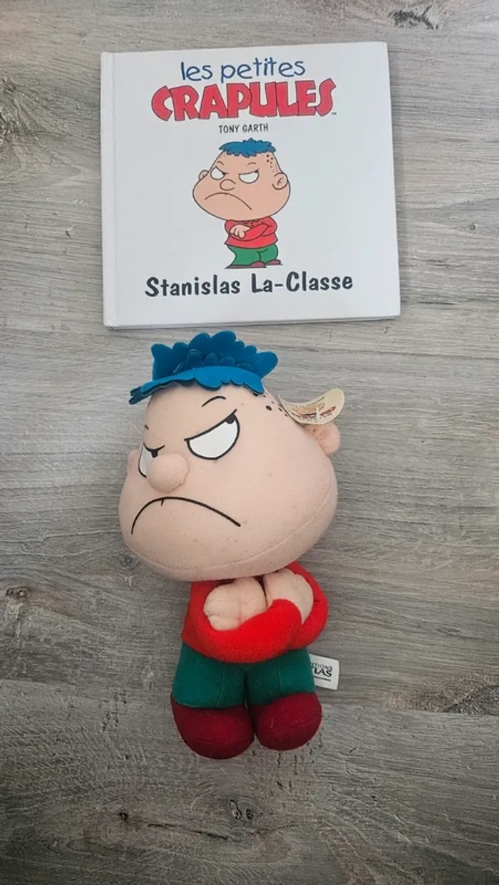 Livre Stanislas la classe les petites crapules +peluches