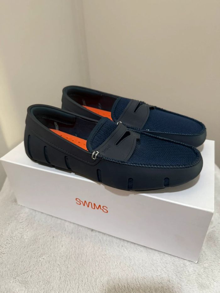 Swims - Mocassins, Bleu marine, Taille 40 - photo numéro 6