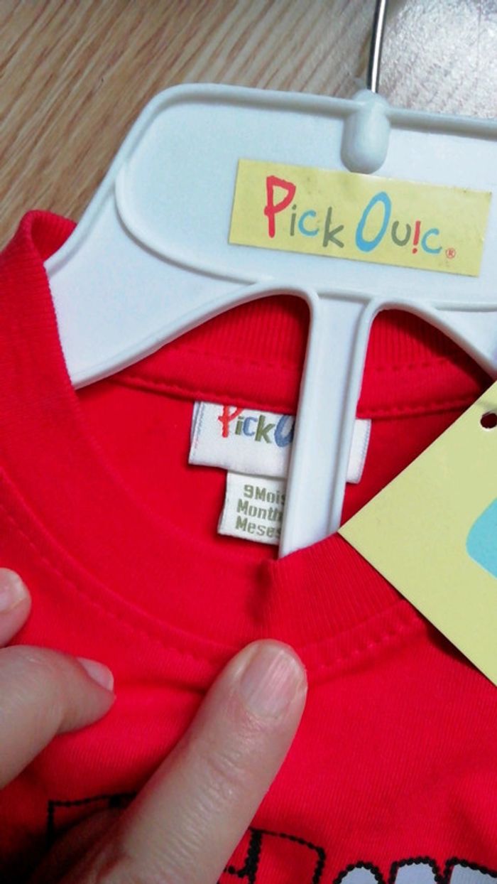 Ensemble garçon neuf 9 mois marque pick ouic - photo numéro 3