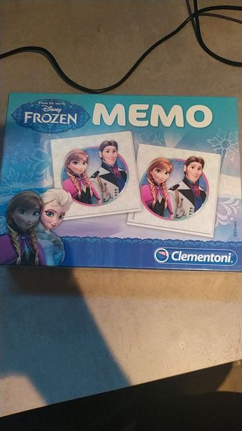 Mémo reine des neiges