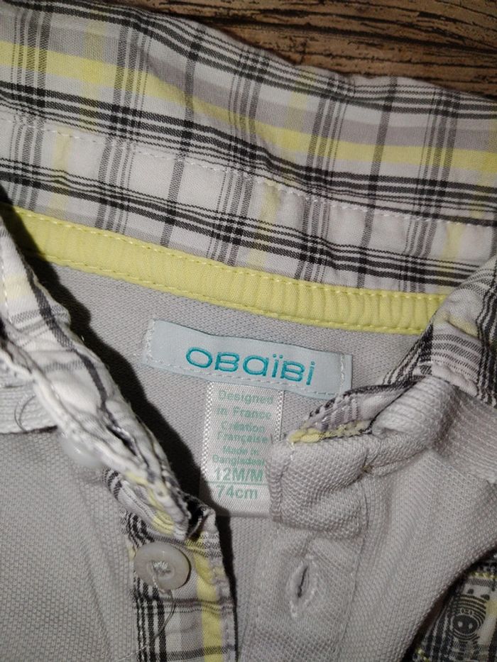 Joli polo garçon manches courtes été 12 mois - photo numéro 6