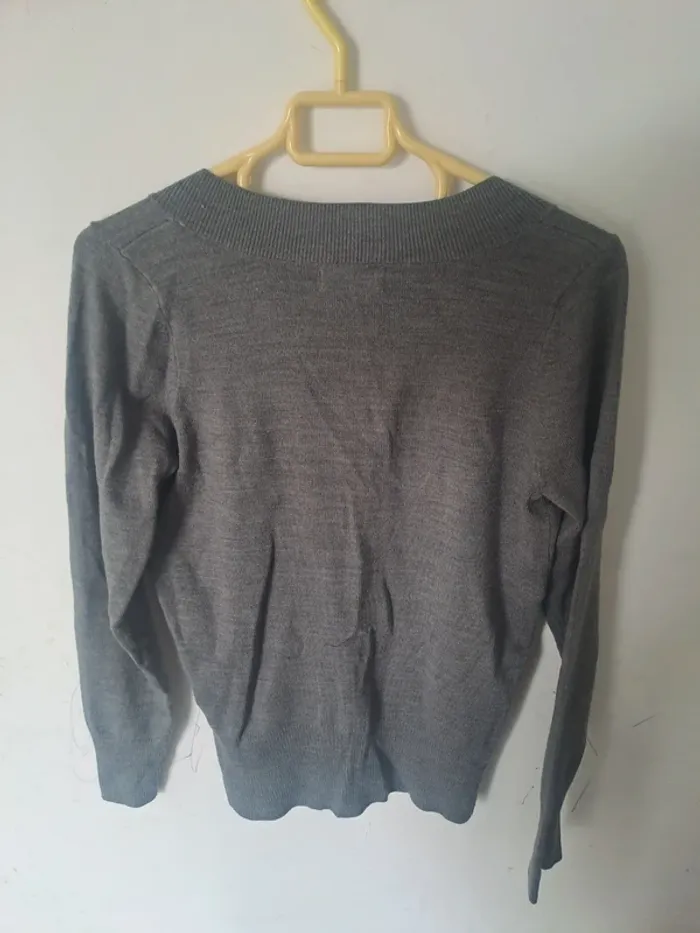 Pull léger gris EDC Taille M - photo numéro 10