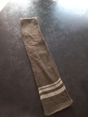 Écharpe kaki taille unique