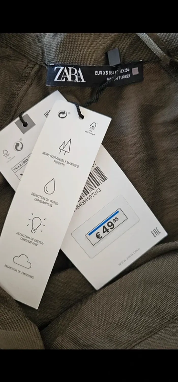 Combinaison kaki Zara - photo numéro 4