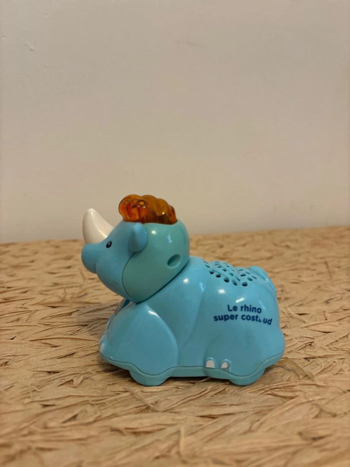 Aldo le rhino super costaud tut tut animaux - photo numéro 2