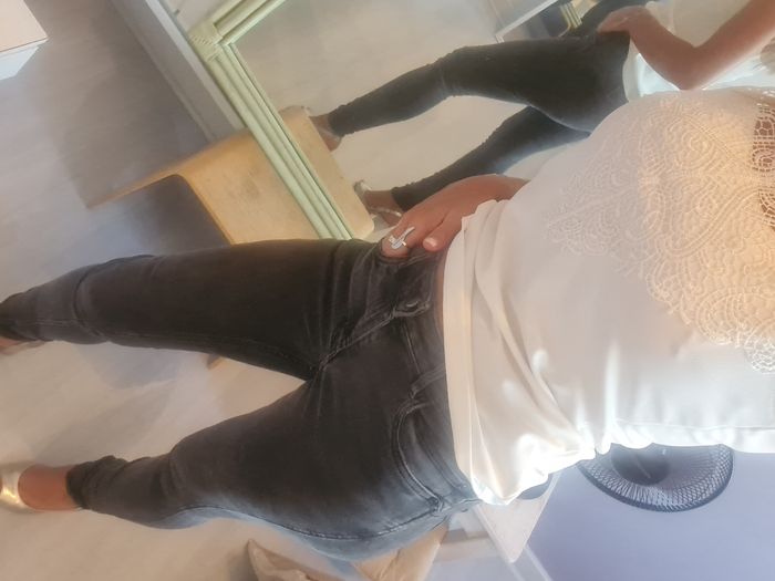 Jean skinny noir délavé Pimkie Taille 34