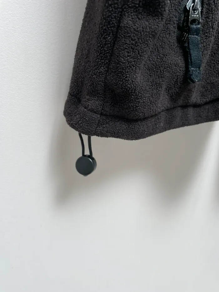 Columbia Vintage Black Fleece Polaire Zip Jacket Mens - photo numéro 6