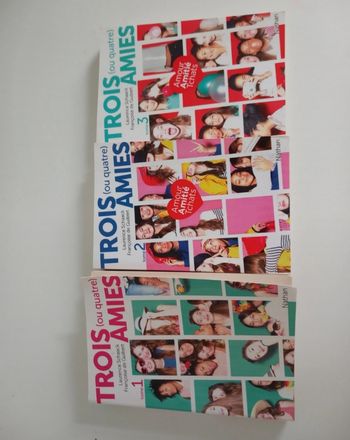 Trois (ou quatre) amies tome 1,2 et 3
