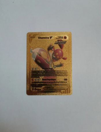 Lot de 4 cartes Pokémon