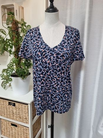 Tee-shirt léopard Monoprix taille 1