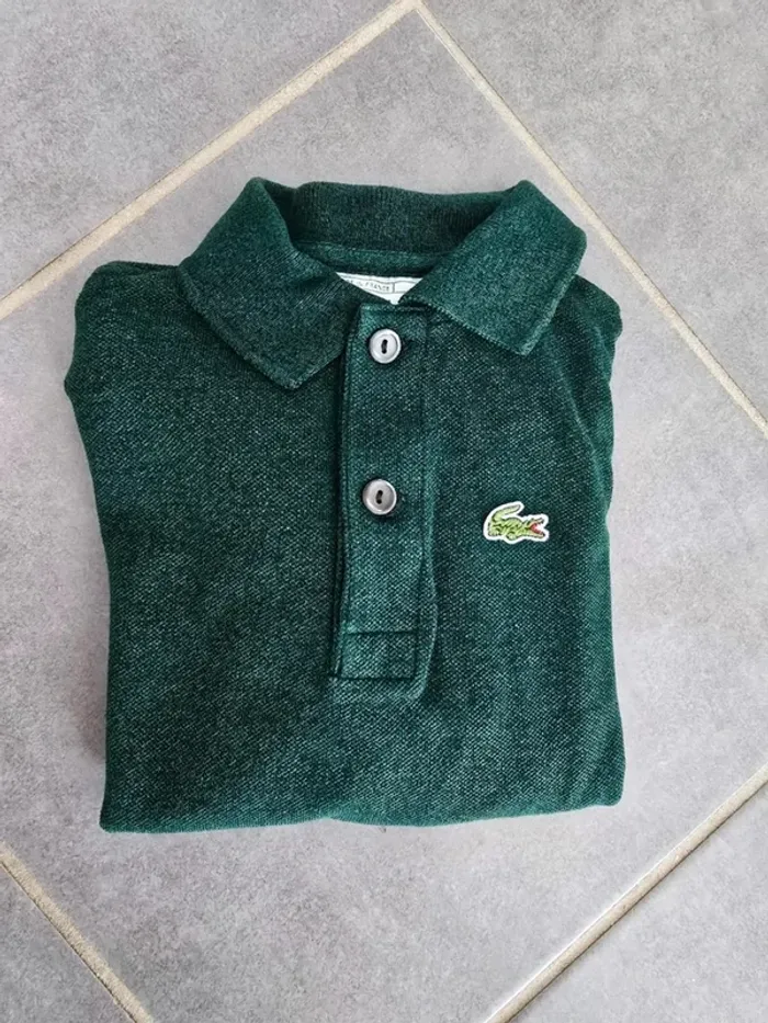 Polo manches longues Lacoste - photo numéro 2