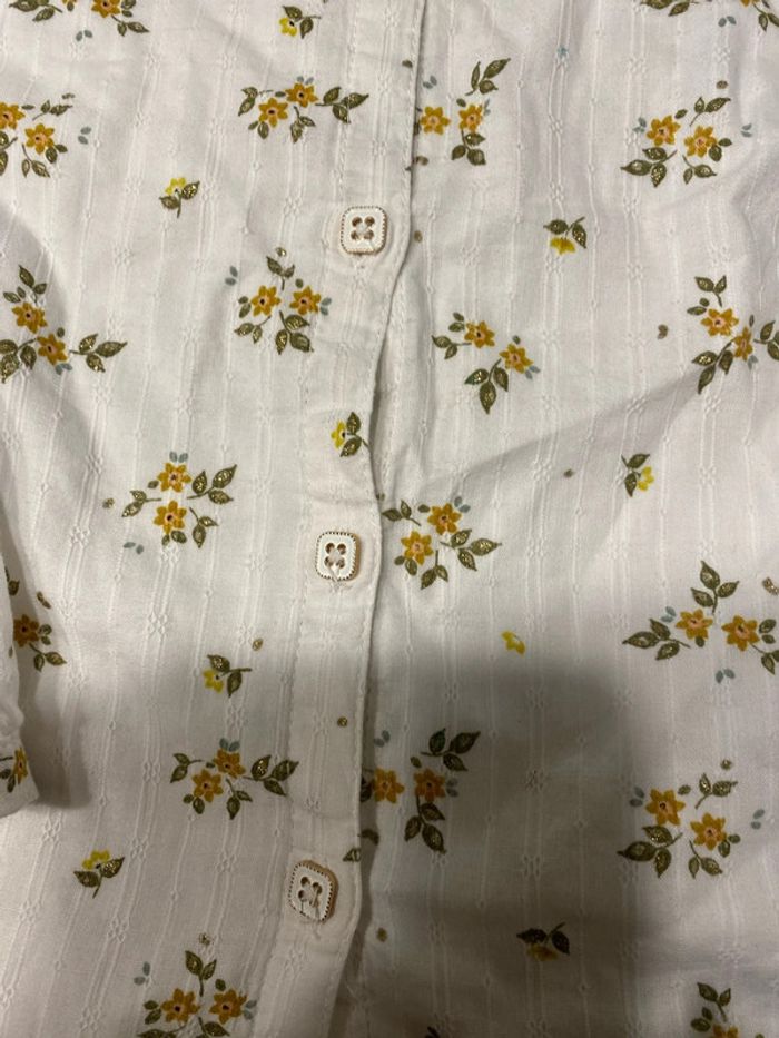 Chemise liberty col Claudine sergent major - photo numéro 4