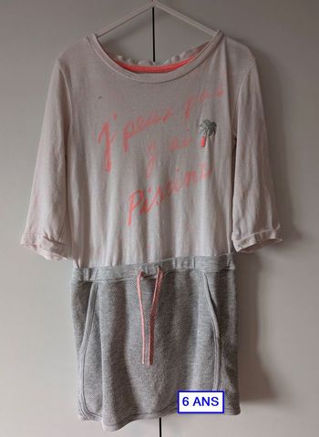 Robe 6 ans , Robe Catimini 6 ans, robe été 6 ans