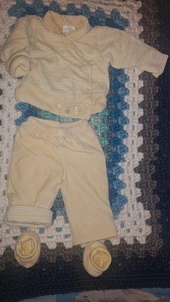 Ensemble 3 pièces bébé 6mois