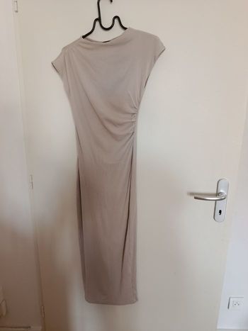 Robe midi drapée 