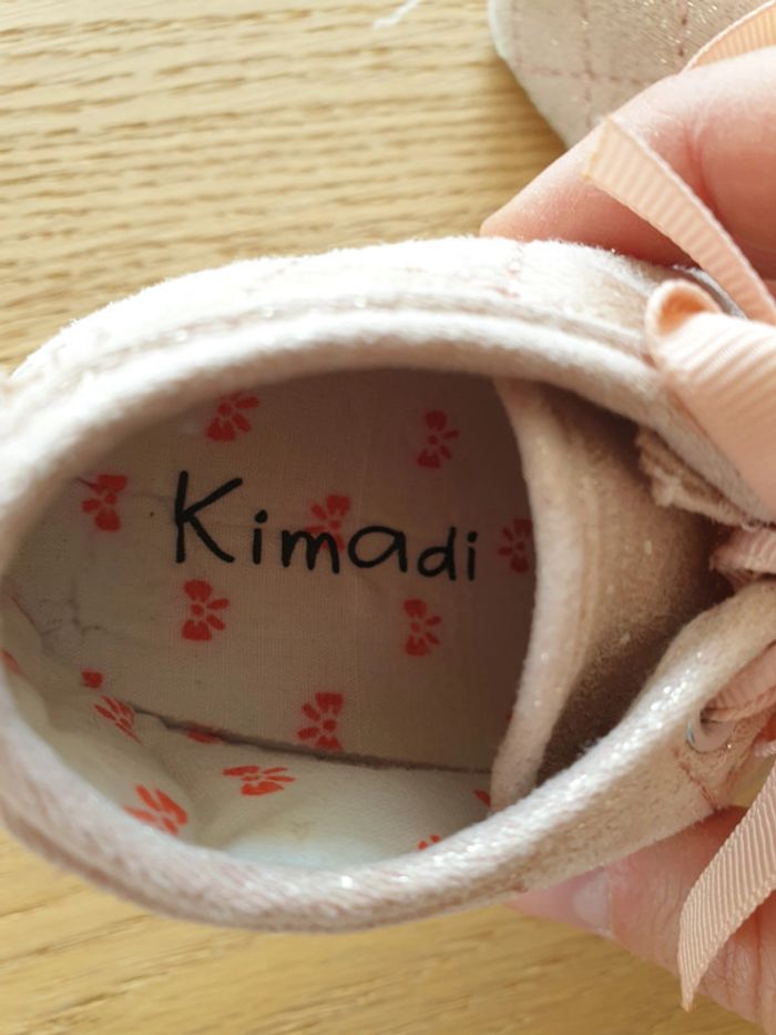 Chaussures roses fille 6-12 mois - photo numéro 4